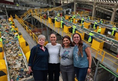 La virtual presidenta electa refuerza su visión ambiental con la visita a plantas de reciclaje, clave para los nuevos parques sustentables del país.