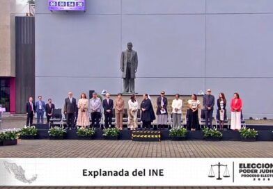 La presidenta exhorta a los ciudadanos a decidir este 2 de junio quiénes conformarán un Poder Judicial honesto y sin privilegios; rechaza versiones de imposición.