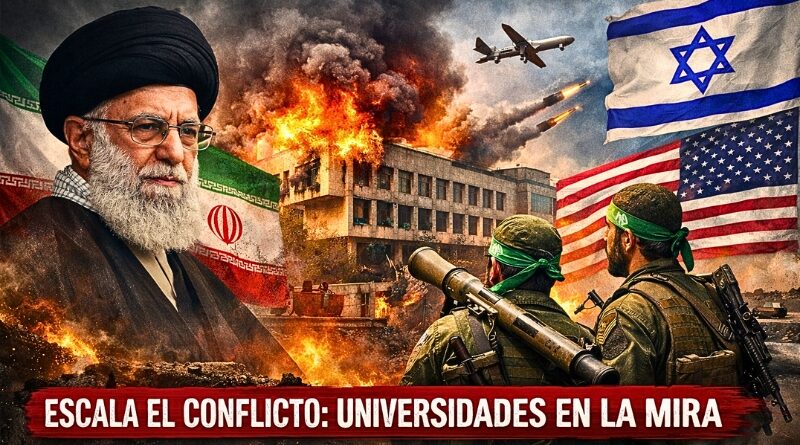 Tras bombardeos a centros educativos iraníes, la Guardia Revolucionaria advierte ataques contra universidades de Israel y EE.UU. en Asia occidental