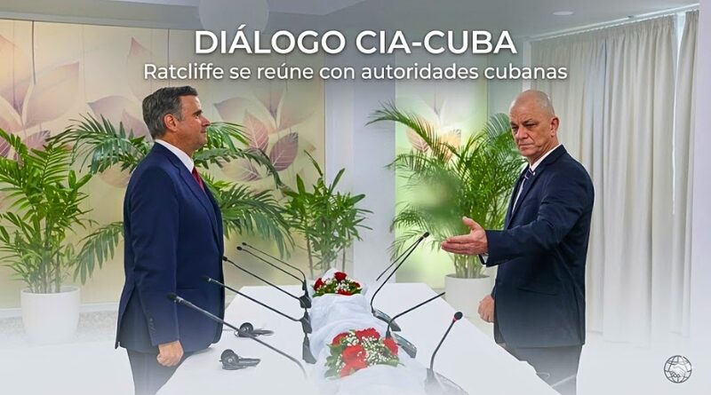 La publicación de imágenes oficiales del director John Ratcliffe con funcionarios cubanos marca un hito de opacidad y diálogo en la tensa relación.