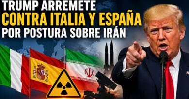 El mandatario estadounidense cuestionó a Italia y España por su visión sobre Teherán y lanzó advertencias sobre el riesgo nuclear iraní.