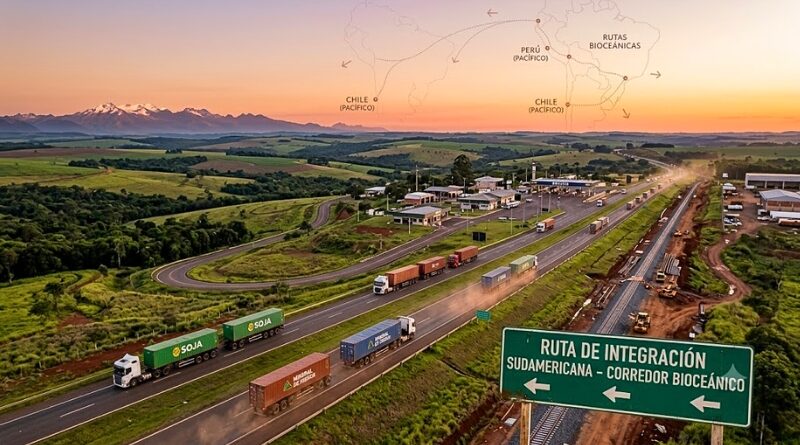 El gigante sudamericano impulsa un corredor logístico a través de Bolivia hacia el Pacífico con el objetivo de recortar tiempos y costes en su comercio con China, su principal socio comercial