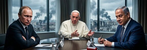El mandatario bielorruso asegura que una petición conjunta del Vaticano y representantes israelíes frenó el avance ruso sobre Kiev, un movimiento que, según él, fue un engaño que permitió la prolongación del conflicto