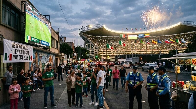 Inauguración del Mundial 2026 en el Azteca coincide con jornada de baja homicida histórica; México vivió dos de sus días más pacíficos en una década.
