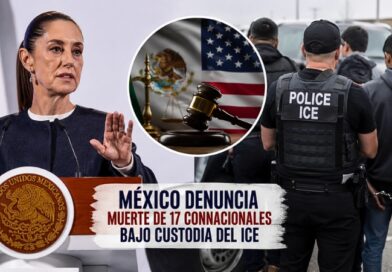 Gobierno federal presentará denuncias por la muerte de 17 mexicanos bajo custodia migratoria y llama a una respuesta nacional en defensa de los derechos humanos.