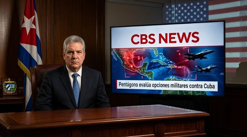 El viceministro de Relaciones Exteriores de Cuba, Carlos Fernández de Cossío, acusó a la cadena estadounidense CBS de actuar como "vocera oficiosa del Gobierno de EE.UU." y de "batir los tambores de la guerra" contra la isla, tras la publicación de un artículo que revela que el Pentágono evalúa opciones de acción militar.