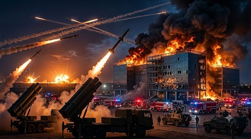 El Cuerpo de la Guardia Revolucionaria Islámica ejecutó un ataque con misiles de crucero contra la infraestructura tecnológica de la compañía estadounidense, en el marco de una escalada militar que ya supera la semana de intercambios bélicos entre ambas potencias.