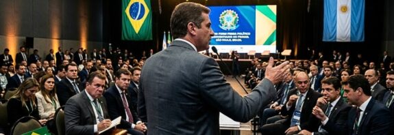 El mandatario argentino calificó a Lula como "presidiario" y "basura socialista" durante un acto en San Pablo, provocando la convocatoria del embajador argentino y el retiro del representante brasileño, en un episodio que quiebra 203 años de historia compartida.